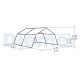 Carpa Emergencia SAS Algodón